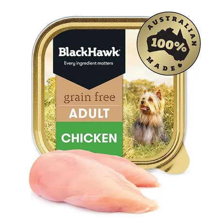 BlackHawk - Adult Dog [9x 100g] 'Chicken' - Grain Free