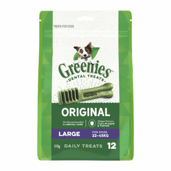 Greenies Dental Treats [Original Large] 510g (12 Pack)
