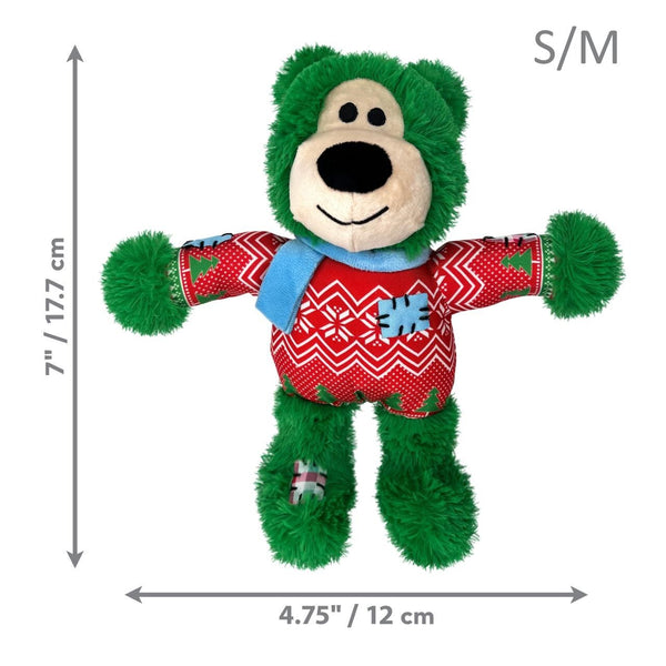 Christmas Holiday Wild Knots Bear Assorted Sm/Md