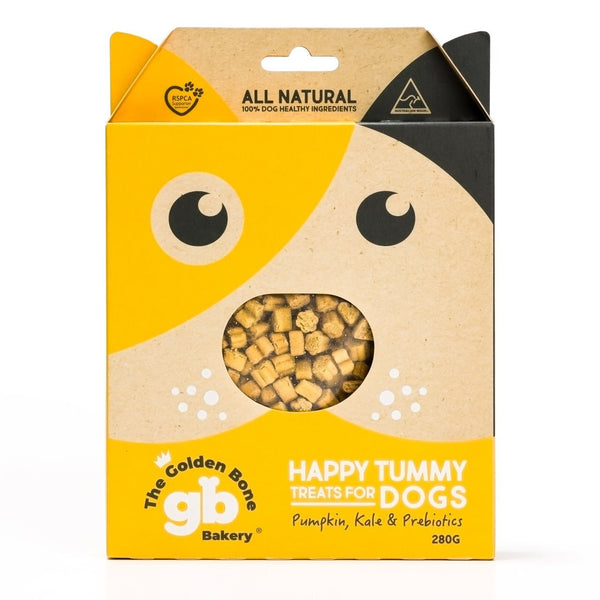 The Golden Bone Bakery Happy Tummy Dog Training Treats with Pumpkin [280g]