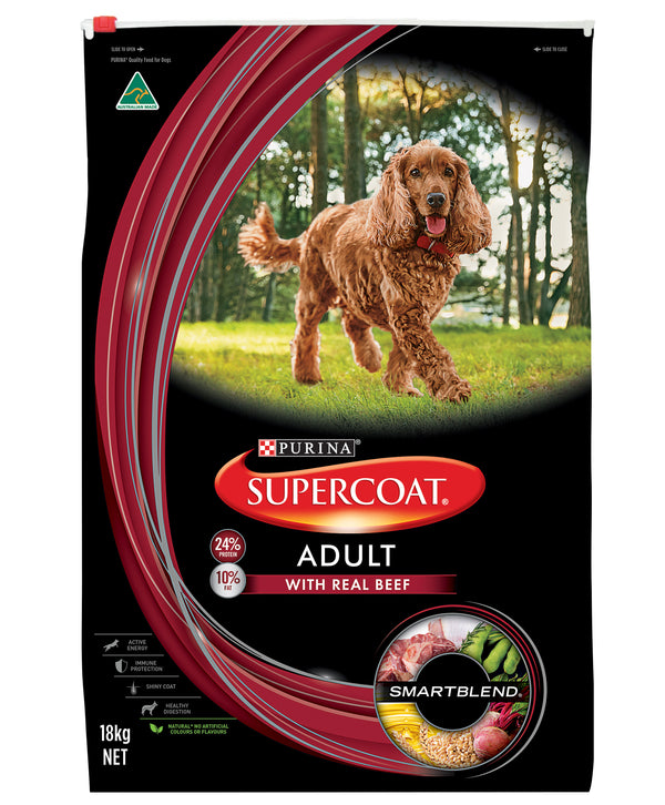SuperCoat Adult Dog [18kg] 'Beef'
