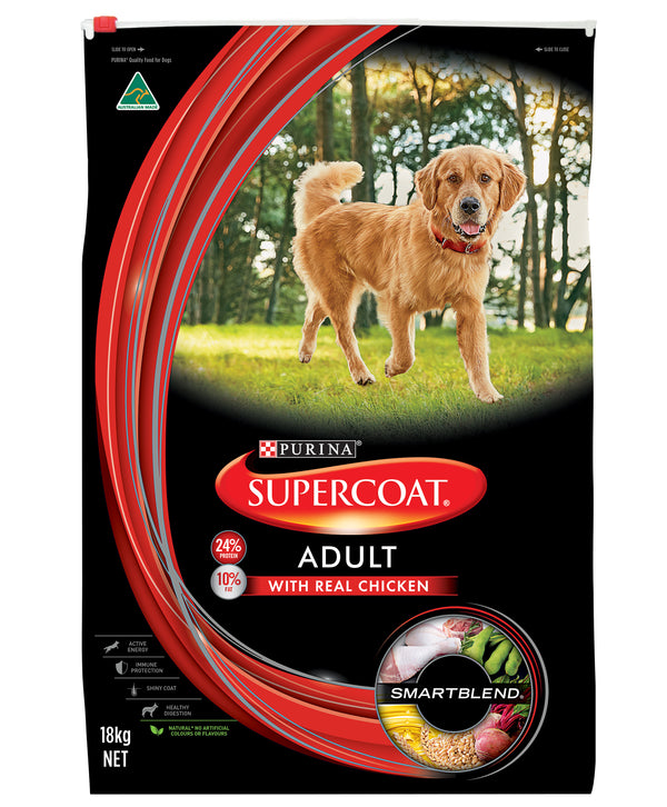 SuperCoat Adult Dog [18kg] 'Chicken'
