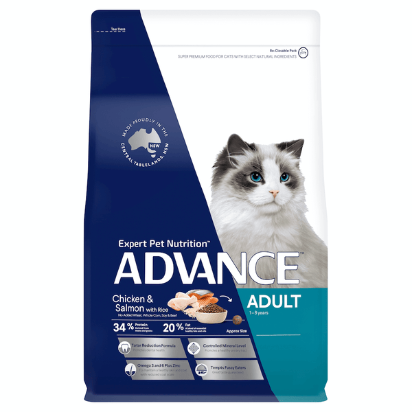 Advance - Adult Cat 'Chicken & Salmon with Rice' 3KG