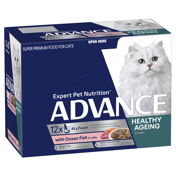 Advance Pouches - Healthy Aging [12 x 85g] 'Ocean Fish in Jelly'