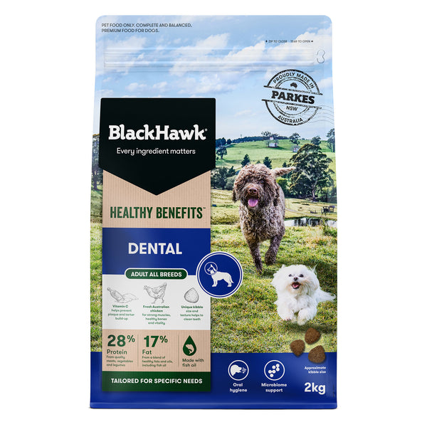 BlackHawk Healthy Benefits - Dental Adult Dry Food 10KG