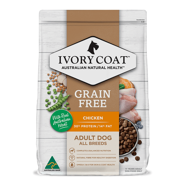 Ivory Coat Adult Dog 'Chicken' - Grain Free