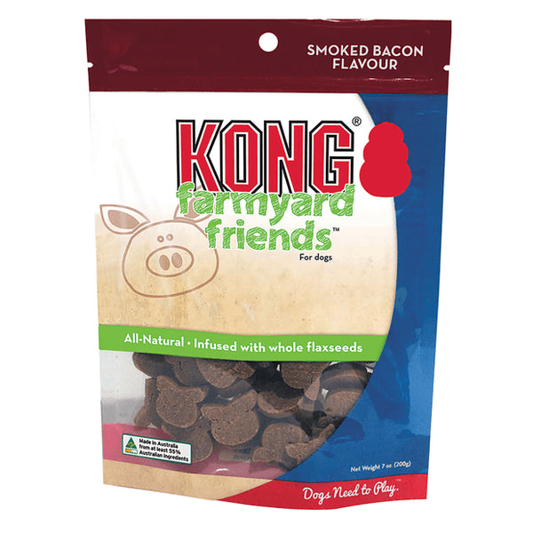 KONG Farmyard Friends [200g] 'Smoked Bacon'