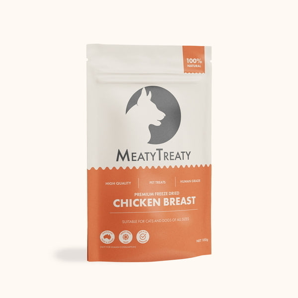Meaty Treaty Freeze Dried Chicken Breast (100g)