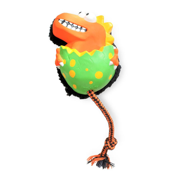 Max & Molly Squeaker Dog Toy [Otto the Dino]