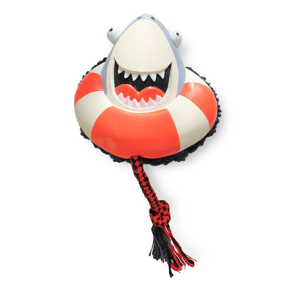 Max & Molly Squeaker Dog Toy [Frenzy the Shark]