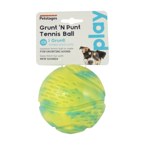 Petstages 'Grunt N Punt' Tennis Ball Fetch Toy